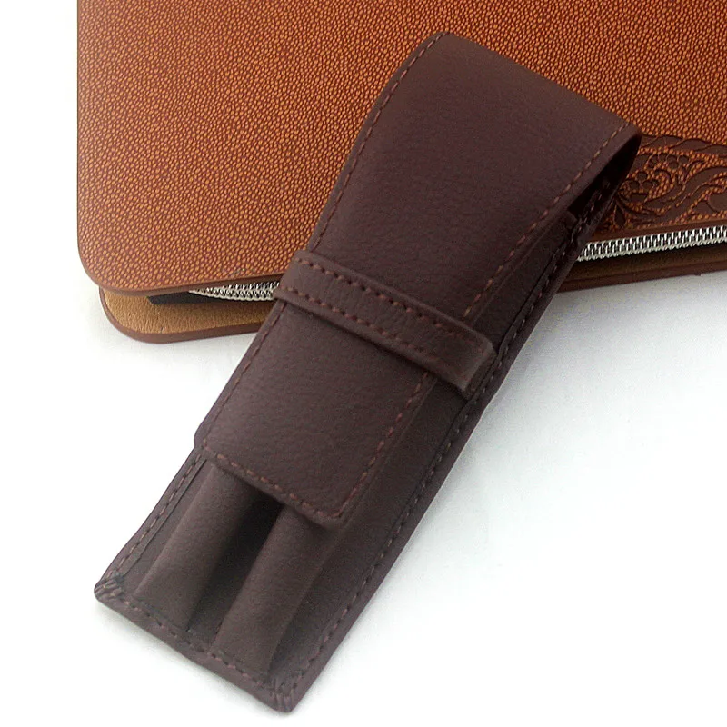 1 шт. Новый Прочный чехол для ручек из искусственной кожи|pen case|leather pen bagbag for pens |