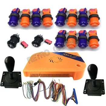 

DIY kits for arcade game machine with Pandora box 5 Jamma 960 in 1 multi games board and happ buttons joystick