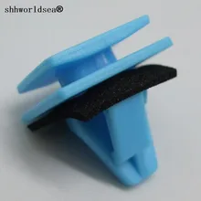 Shhworld Sea 100 шт. рокер-панель формовочный зажим автомобильные крепления из пластика автомобильные зажимы Автомобильные пластиковые заклепки