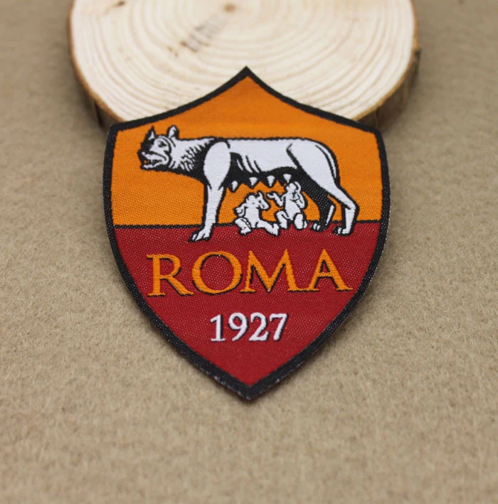Free Shipping Fc Roma Soccer Logo Patches Embroidery Markfans Football Team Badge Cloth Patch Iron On Patch Badge Ribbons Patch Anchorbadge Skull Aliexpress