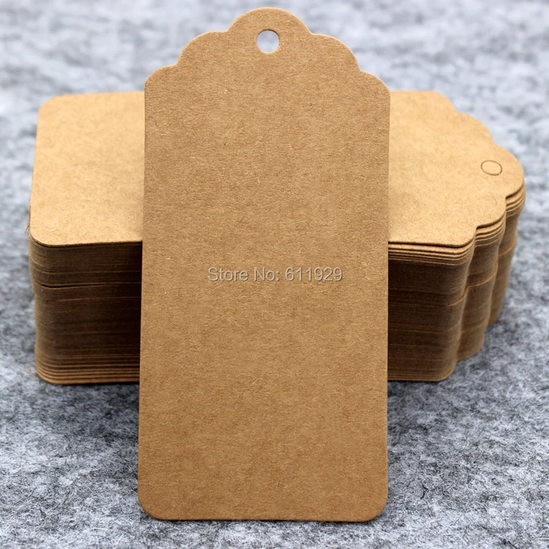 Free shipping 300pcs a lot 4.5x9.5cm 350gsm Cardboard Blank price Hang