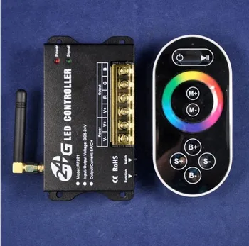 

High Power RGB LED Controller Light Bar Light with Wall Washer RF Touch Remote Control DC5-24V