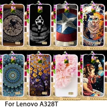 Taoyunxi Мягкий мобильный Телефонные Чехлы для Lenovo A328T 4.5 дюймов A328 Чехол жесткий Чехлы для мангала Грязезащищенная кожи мешок Прочный