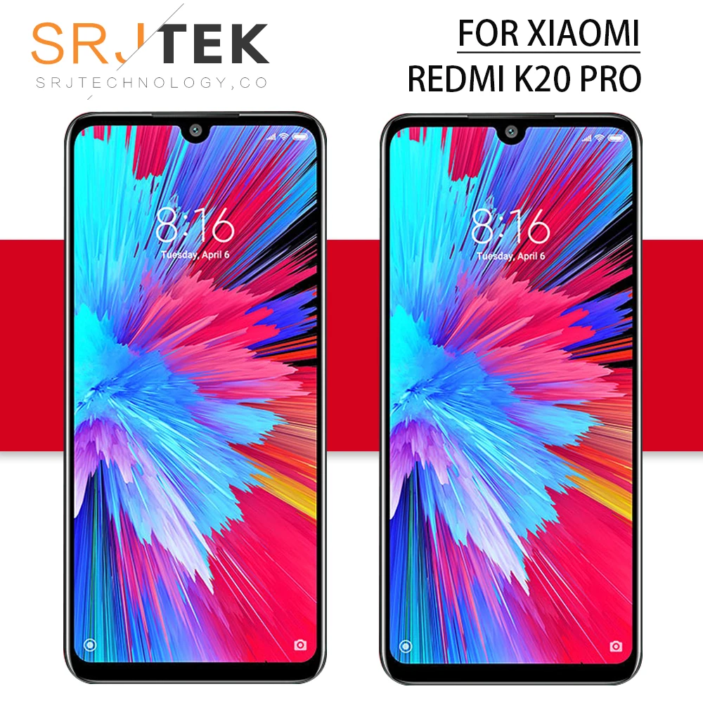 For Xiaomi Redmi K20 Pro Display Matrix Touch For Xiaomi K20 PRO Screen Digitizer Assembly For Redmi K20 PRO LCD Display Frame