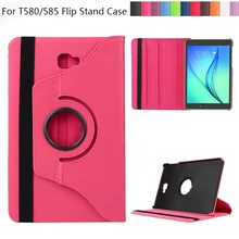 360 Вращающийся чехол из искусственной кожи чехол для samsung Galaxy Tab A 10,1 T580 T585