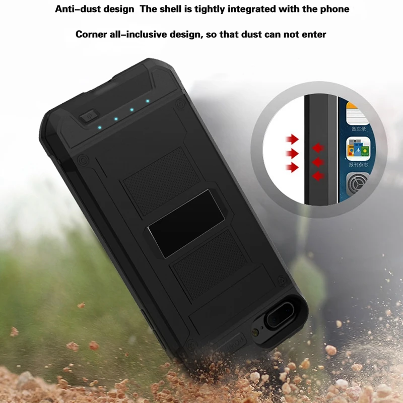 Новое зарядное устройство для телефона чехол iPhone 7 Plus 6 6s 8 крышка 3000/4200 мАч power Bank