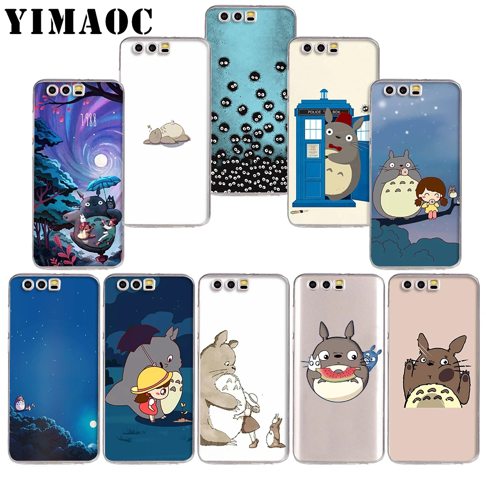 

YIMAOC 141z Cute romantic Totoro Soft TPU Case for Huawei Honor 10 9 lite 7A Pro 7C 7X 8X Nove 3 3i