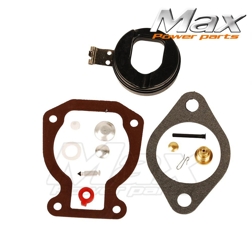 BRP Outboard Carburetor Repair/Rebuild Carb Kit With Float 4 15 hp For Johnson Evinrude 398453