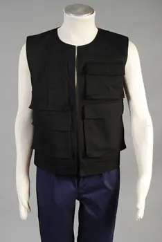 

Hot Sale ANH A New Hope Han Solo Cosplay Costume Vest Men Halloween Carnival Party for Men Women Vest Only