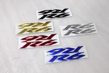 16*3 cm 3D 3 m Capacete Da Motocicleta de Alta Qualidade adesivo de carros apto para yamaha r6 R6.