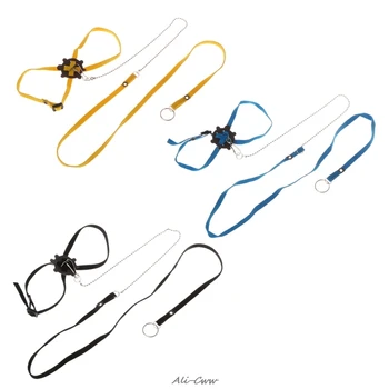 

Parrot Adjustable Pet Harness Reptile Leash Turtle Lizard Adjustable Outdoor Training Soft Strap Anti-bite Multicolor Light