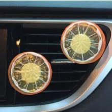 Новое поступление, автомобильный домашний освежитель воздуха с лимоном, ароматный освежитель воздуха с зажимом, диффузор ju18