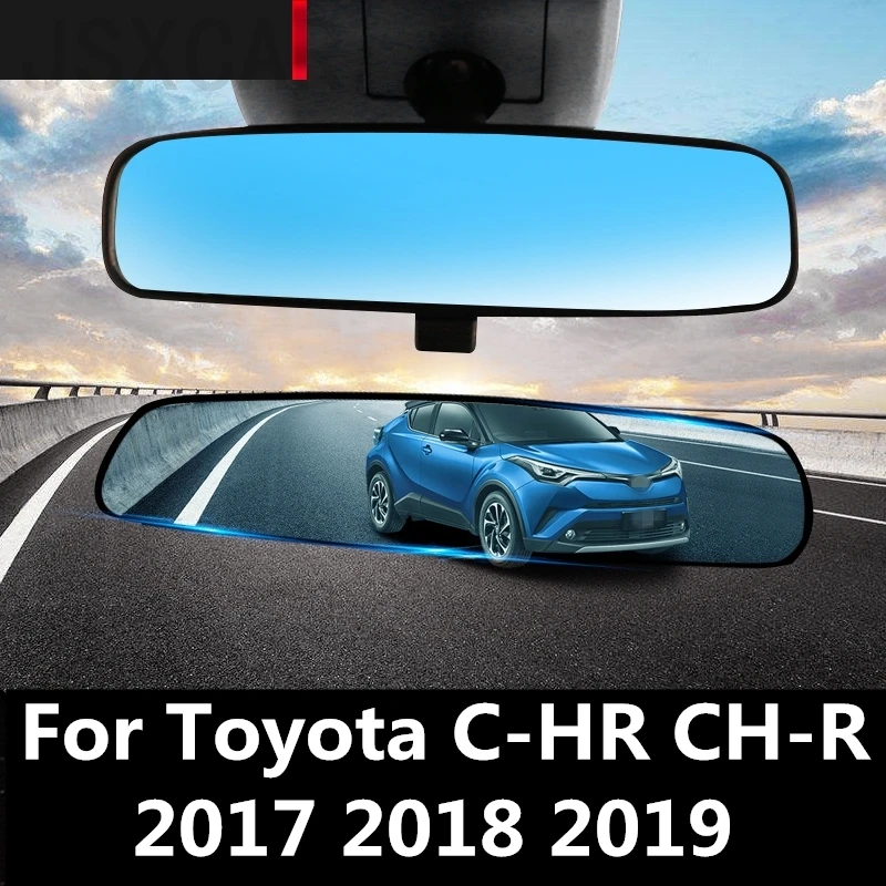 

Large field of vision indoor rearview mirror Defense Dazzling reflection rearview mirror For Toyota C-HR CH-R 2017 2018 2019