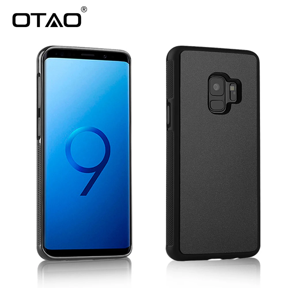 OTAO Анти тяжести чехол для телефона для samsung S9 S8 S7 S6 S5 Edge Plus Примечание 8 7 5 4 для iPhone X 8 7 6 S 6 плюс адсорбированных чехлы