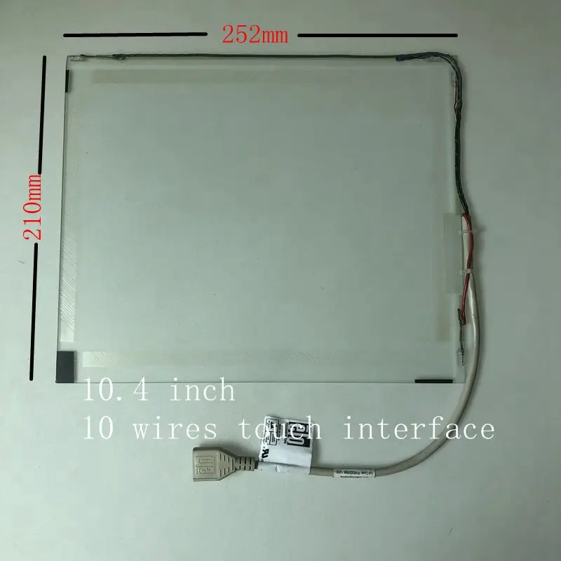 

SCN-IT-FLT10.4-0B4-003 10 Wires Original 10.4 inch Touch Screen for elo
