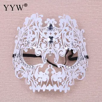 

Women Sexy Mask Party Masks For Masquerade Masker Metal Full Face Masque Prom Halloween Venetian Mask Costume Carnival Supplies