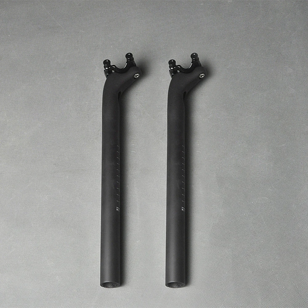 1pc Full Carbon 27.2mm Setback Seatpost For Carbon Road Bike Frame