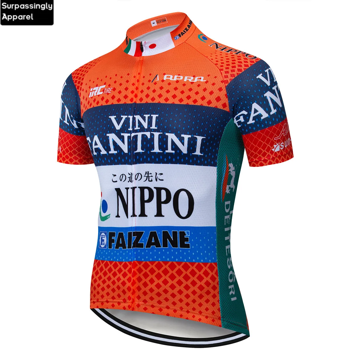 2019 Pro VINI команда Велоспорт Джерси оранжевый MTB Ropa Ciclismo мужские женские летние
