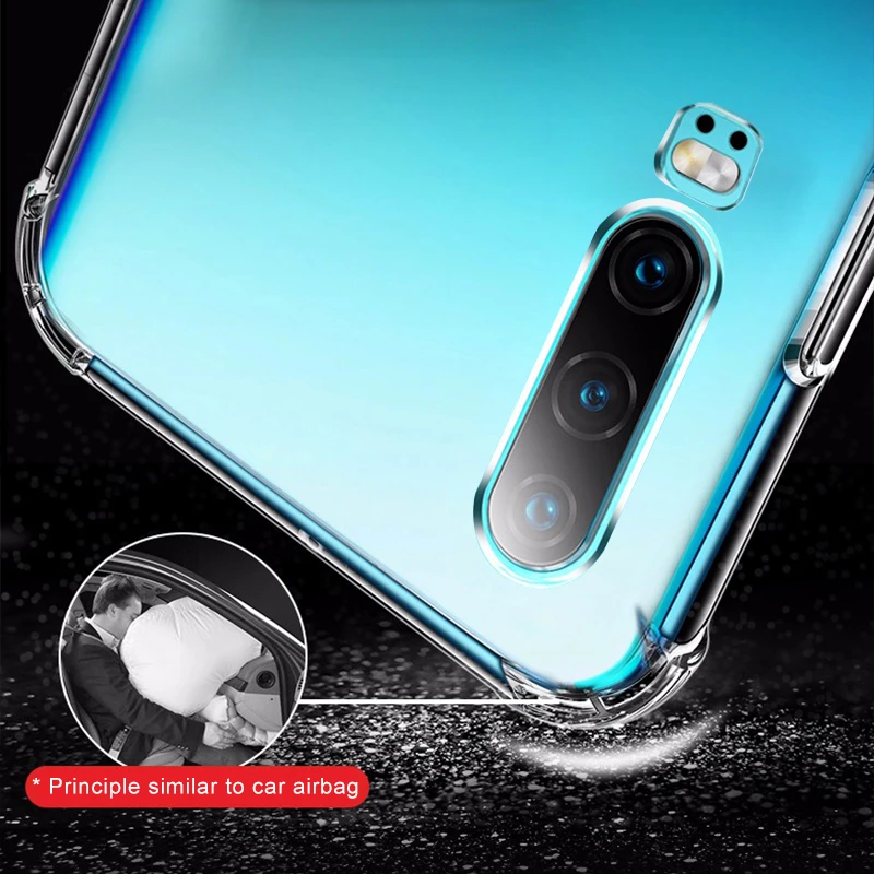 AOXIN 9D Прозрачный чехол для телефона huawei P20 P30 Pro облегченный задний Чехол для Huwei P30 lite P20 Pro 3D Мягкий ТПУ силиконовый чехол