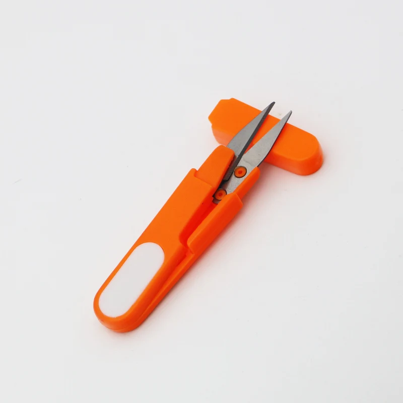 Ножницы рыболовные linePortable рыболовные ножницы с пластиковыми ручками с крышками из нержавеющей стали - Цвет: 3