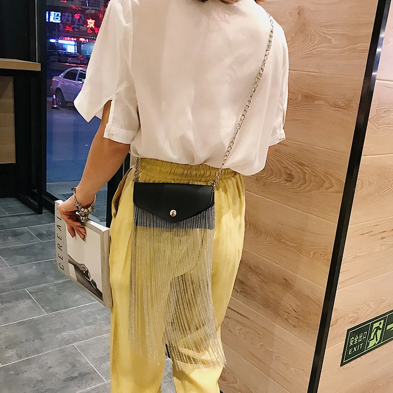 Трендовая модная Серебряная длинная дамская сумка на плечо из искусственной кожи, сумка через плечо, мини-сумка, многофункциональная сумка, повседневные карманы с клапаном
