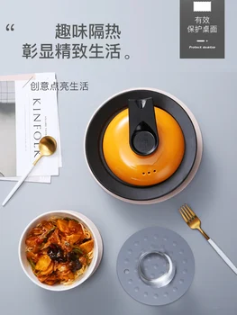 

Table Mattress Ironproof Silical Bowl Mattress Pot Mattress Cup Mattress Dish Mattress Dish Mattress Table Mat Table Placemats