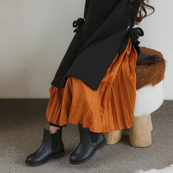 

Kids Skirts New 2018 Baby Skirt Brand Girls Spring Falda Plisada Skirts Children Draped Skirts Toddler Clothes,2621