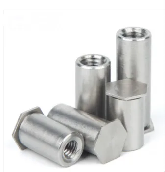 

5PCS M2 M2.5 304 Stainless Steel Blind Hole Pressure Riveting Stud Rivet Nut Column Rivet Stud