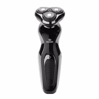 

Rechargeable Electric Shaver 4D Triple Floating Blade Heads Shaving Razors Face Care Men Beard Trimmer Barber Machine