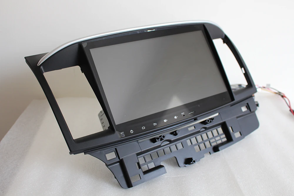 Best Lenvio 2G RAM Quad Core Android 7.1 CAR DVD Player For Mitsubishi Lancer 2007-2011 2012 2013 2014 2015 Radio GPS Navigation IPS 2