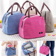 Новая детская сумка, сумка для бутылок, термобутылки для младенцев, термоизоляционные сумки для мам, Модные Полосатые Теплые сумки для грудного молока