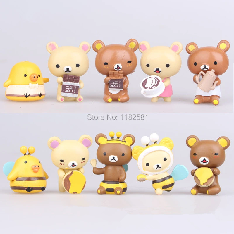 Kawaii rilakkuma Aksi Angka Boneka Mainan Gambar Beruang Korilakkuma Kiiroitori PVC Figurine anime Lucu Anak anak hadiah 5 pcs/set|gifts association|gift wrapping paper storagetoy chocolate - AliExpress Kawaii rilakkuma Aksi Angka Boneka Mainan Gambar Beruang Korilakkuma Kiiroitori PVC Figurine anime Lucu Anak anak hadiah 5 pcs/set|gifts association|gift wrapping paper storagetoy chocolate - AliExpress