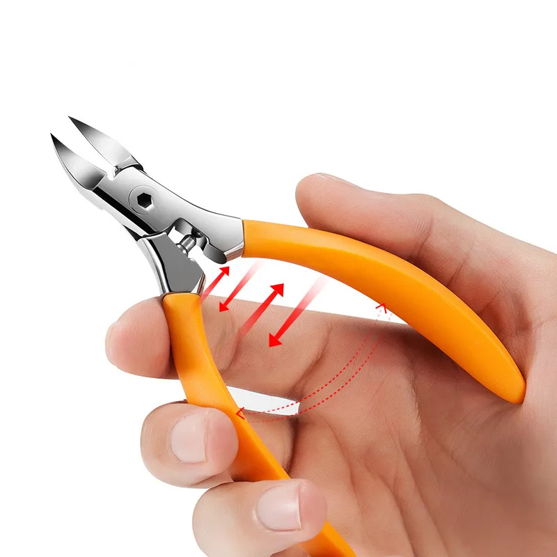 Kopen MR. GROEN manicure Gereedschap Professionele Roestvrij Staal Dikke Teennagels ingegroeide Cuticle Nipper Trimmer Tang Schaar Nagelknipper