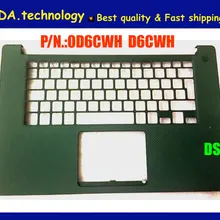 / Упор для рук topcase Для DELL XPS 15 XPS15 9550 M5510 5510 пустой корпус клавиатуры Великобритании C крышкой 0D6CWH D6CWH