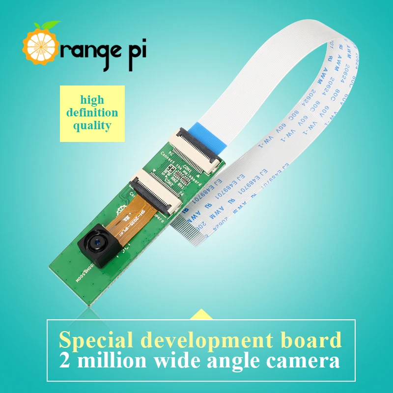 

OPI 2MP Camera with wide-angle lens for Orange Pi PC /Pi One/PC Plus/Plus2e
