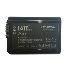 NP-FW50 NPFW50 Digital DSLR Battery NP-FW50 lithium batteries For SONY NEX-5 NEX 3 5N 5D F3 NEX-C3 A55 A33 A35 A6500 NEX-7 A6300
