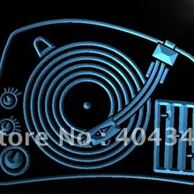 LF159-DJ проигрыватель смеситель музыка Spinner светодиодный знак неонового света