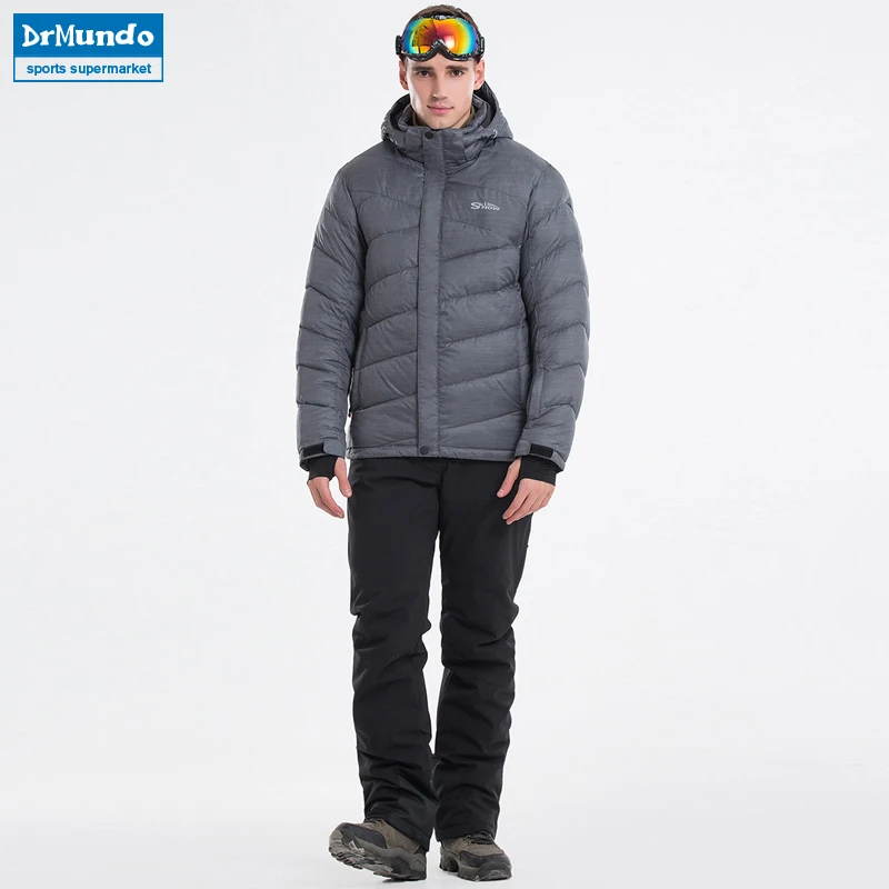 

2018 Men Ski Jacket Sets Snowboard Clothing Warm Windproof Waterproof Ski-wear Outdoor Sport Wear Skiing Suits Male Jacket