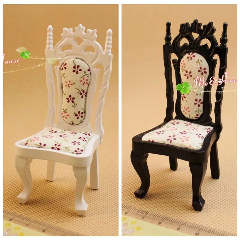 1:12 wooden miniature chair for Dolls dollhouse furniture toy mini chair model pretend play toys for girls children kids gifts 1:12 wooden miniature chair for Dolls dollhouse furniture toy mini chair model pretend play toys for girls children kids gifts