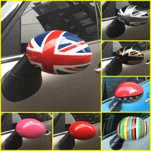 2 unids Union Jack Puerta Espejo Retrovisor Cubre Pegatinas de Coches de estilo decoración Para BMW Mini Cooper S JCW F56 F55 accesorios