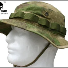 Emerson тактический Airsoft Снайпер Панама Битва Рип Бонни Шапки мужские Пеший Туризм Рыбалка Охота Кепки спортивные солнцезащитные Шапки AT-FG EM8707