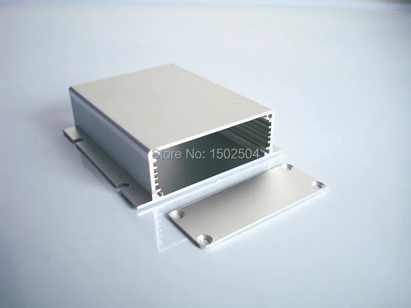 

Instrument battery MP3 shell Aluminum Enclosure with panel ear DIY 78*24*85mm wall mounting electronics enclosure