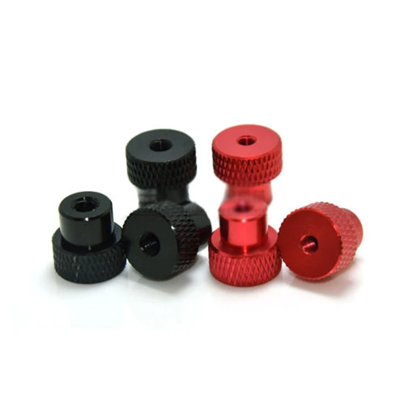 M4 High head Knurled Nuts Thumb Reticulate Adjust Nut Multicolour