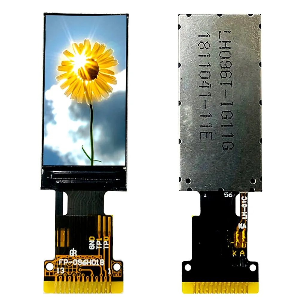 

0.96 inch TFT LCD screen ST7735S driver 80*160 resolution HD full color IPS welding vertical screen small size color screen13PIN