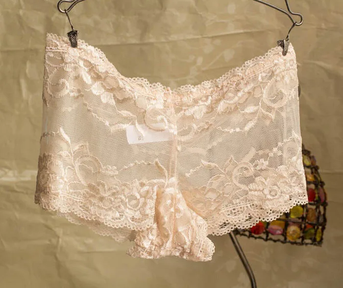 Women Panties SeamlessTransparent Sexy Lace Calcinha Women's Briefs Panty Underwear Women boyshorts M-XXXL5XL 2 (3)