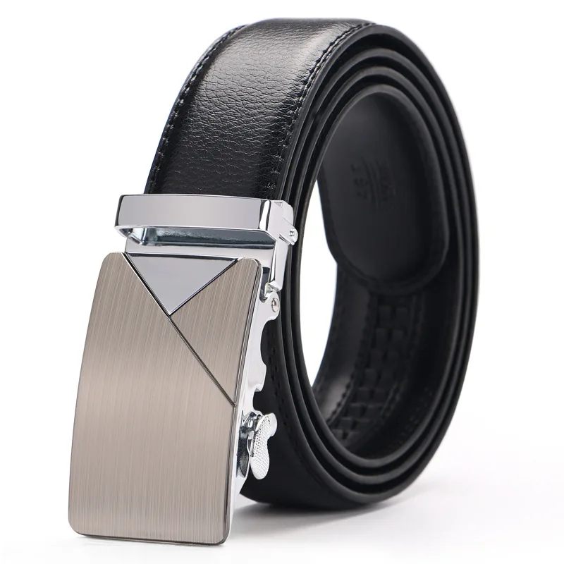 2019 high quality men's belts no holes luxury cowskin genuine leather