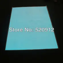 Big size 1 x2M white EL Panel El Sheet El Pad Back Light Display Backlight Lamp with AC220V inverter Free shipping