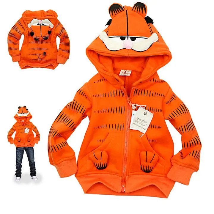 Buy (In Stock) Kids Garfield Cat Hooded Coat, Baby