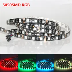 DC12V SMD5050 RGB Светодиодные ленты 60 светодио дный s/m Водонепроницаемый гибкие ленты свет 0,5 м 30 светодио дный s/1 м 60 светодио дный s/2 м 120 светодио