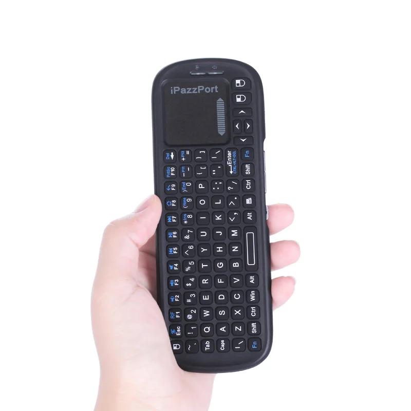 IPazzPort KP 810 19s 2 4 ГГц Мини Беспроводная клавиатура Air Mouse с тачпадом для Android TV BOX/Mini